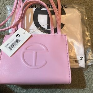 Bubblegum pink telfar